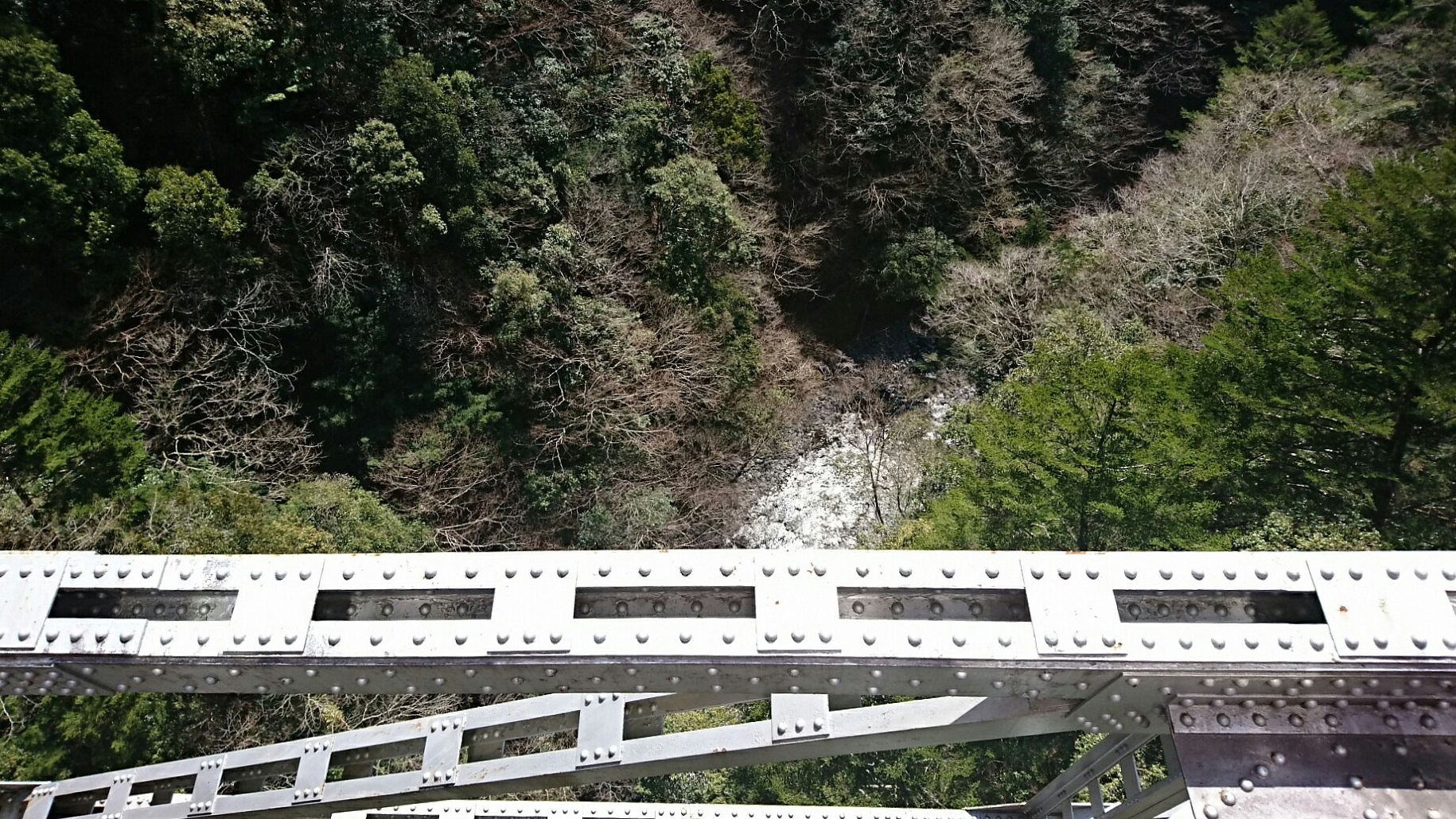 2018.3.28 井川線 (89) 井川いき列車 - 尾盛-閑蔵間 1830-1030