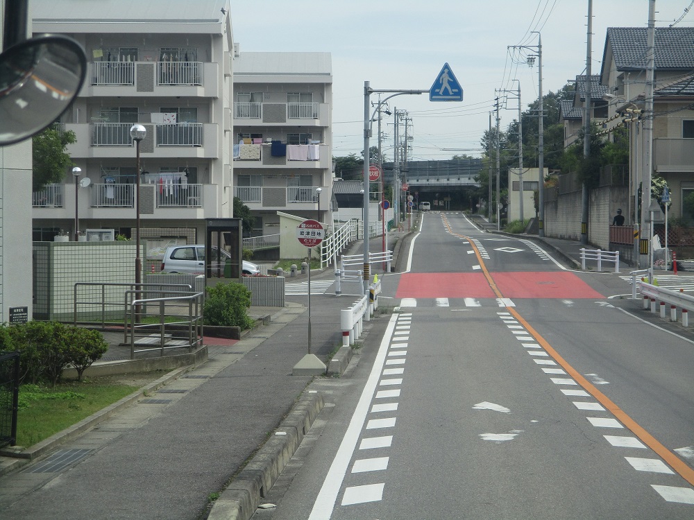 2018.6.22 (31) 足助いきバス - 岩津団地バス停 1000-750