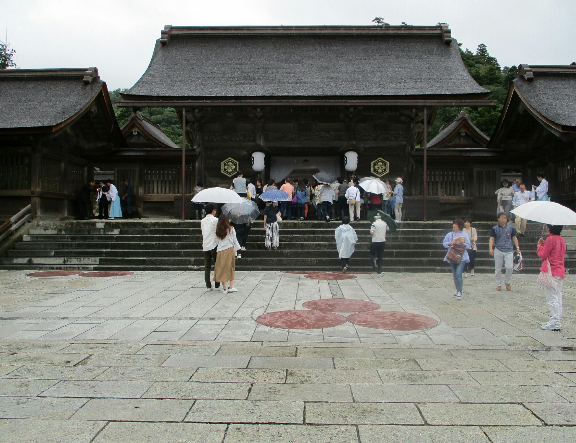 個別 18 7 6 98 出雲大社 八足門 1950 1500 の写真 画像 18 いいたいほう Urbietorbi S Fotolife