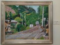 2019.11.8 安美展 (1) 長沢勇夫さん - ローカル線 1600-1200