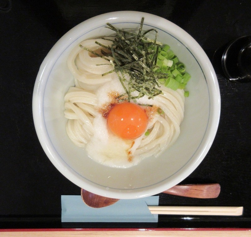 2020.7.26 (2) 麦穂 - とろたまなましょうゆうどん（ひやし） 1060-1000
