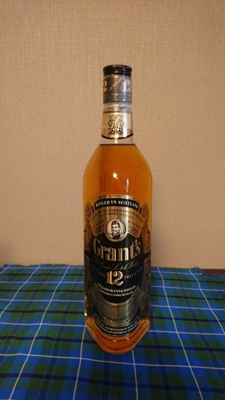 グランツ12年 750㎖43％ - 紬とウィスキー ウイスキーブログ