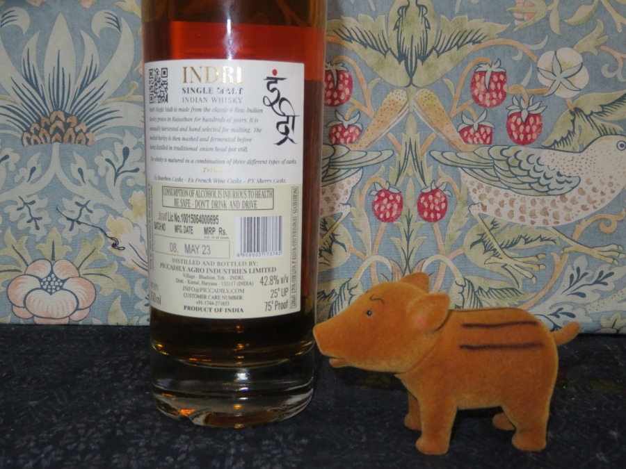 インディアン ウイスキー INDRI シングルモルトウイスキー INDRI