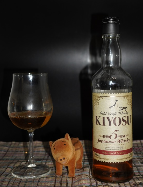 愛知クラフトウイスキーKIYOSU樫樽5年貯蔵～蒸留年別飲み比べ