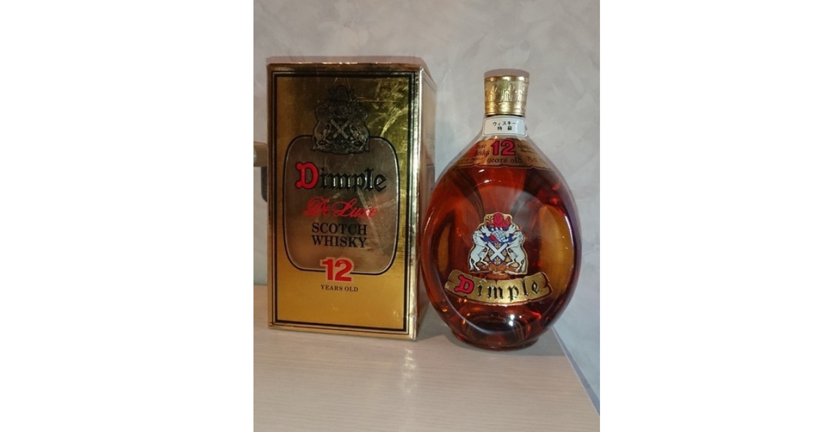 Dimple 12年 ウイスキーと SEMPEアルマ各1本(未開栓）(古酒） Dimple 12年 ウイスキーと SEMPEアルマ各1本(未開栓）(古酒