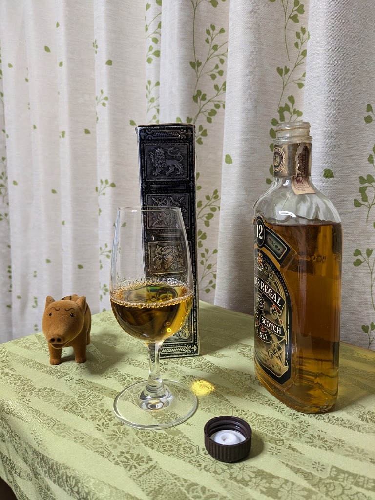 シーバスリーガル12年 1980年代 - 紬とウィスキー ウイスキーブログ