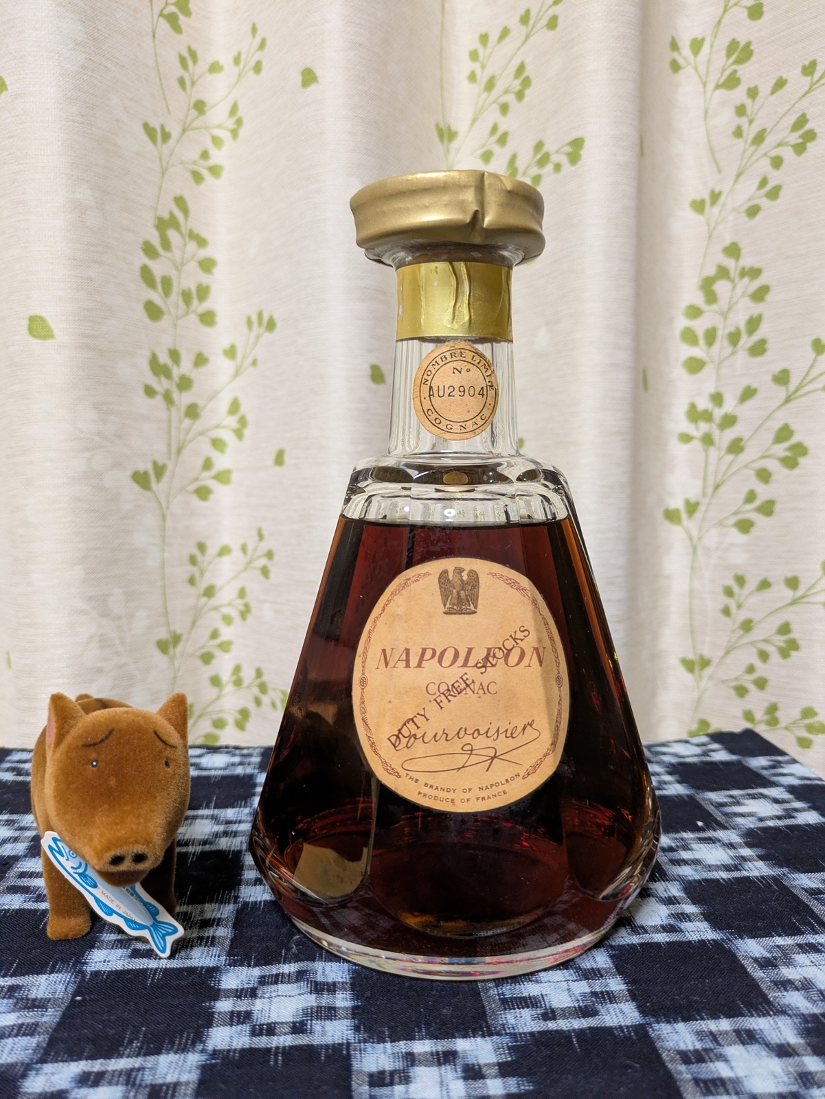 NO.12【古酒】 バカラ　クルボアジェ　ナポレオン クルボアジェ ナポレオン バカラボトル - 紬とウィスキー ウイスキーブログ