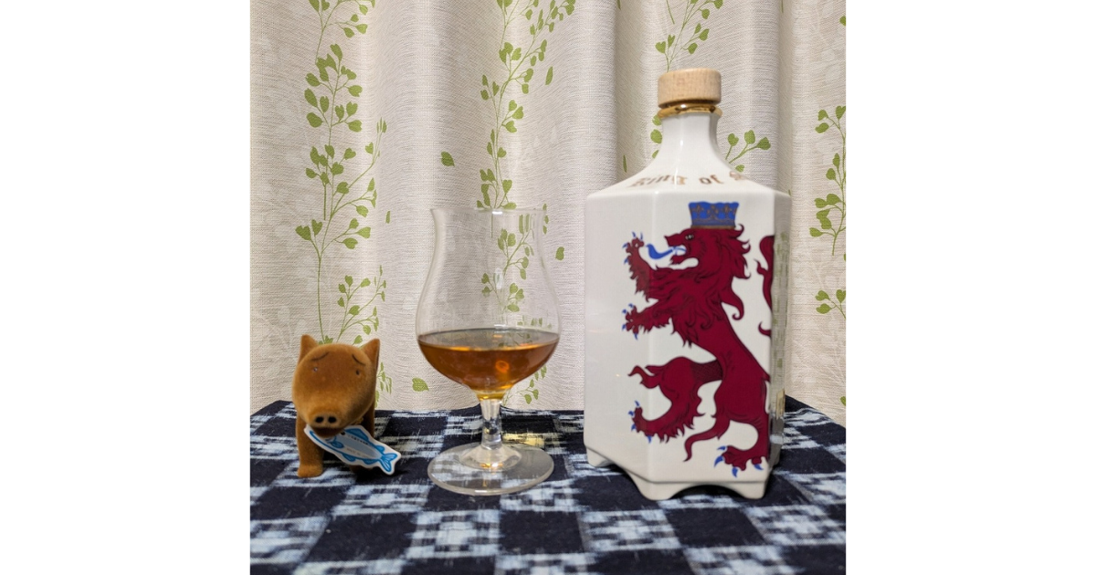 キングオブスコッツ17年陶器ボトル 2本目 - 紬とウィスキー ウイスキー