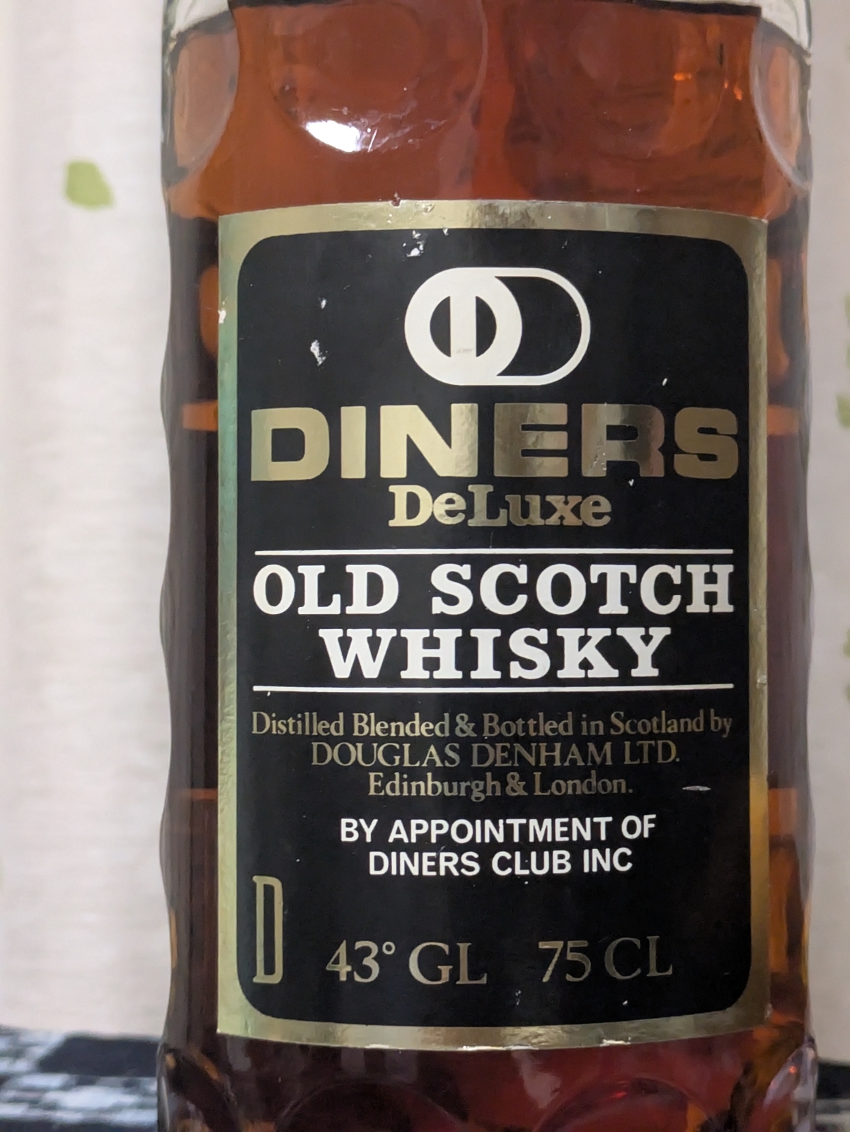 DINERS OLD SCOTCH WHISKY 12年 ダイナース オールドスコッチウイスキー12年 - 紬とウイスキー
