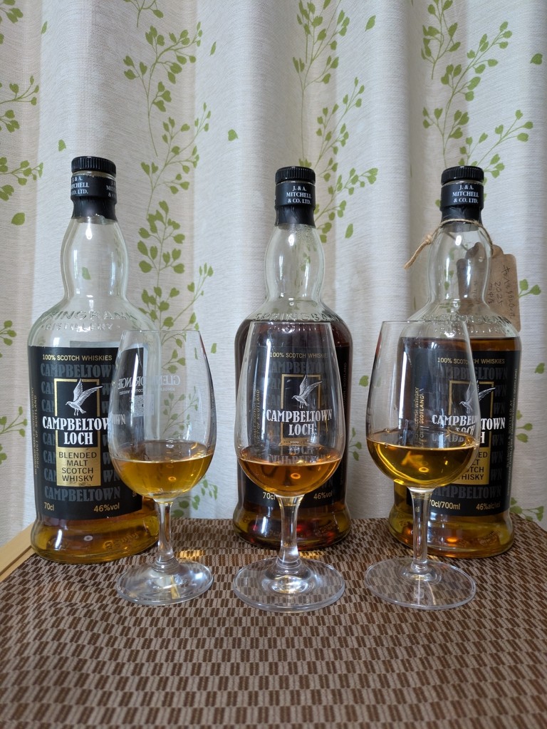 キャンベルタウンロッホ2022、2023、2025飲み比べ - 紬とウィスキー