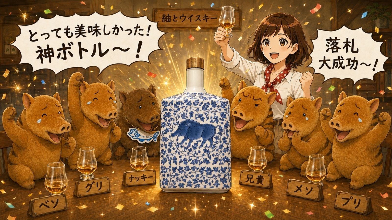 デュワーズ12年ミズナラ 対 シーバスリーガル12年ミズナラ 飲み比べ