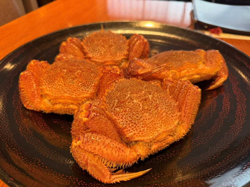 銀座「蟹みつ」でランチ 2026.8.15 - ウリパパの日記