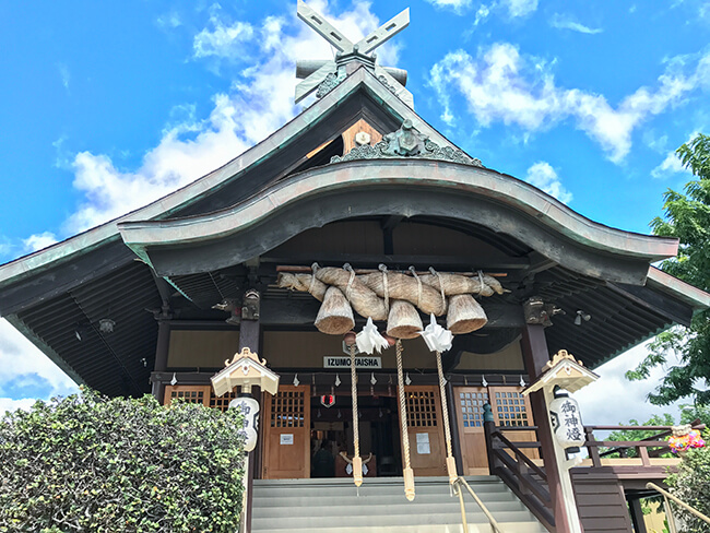 ハワイ出雲大社のお社