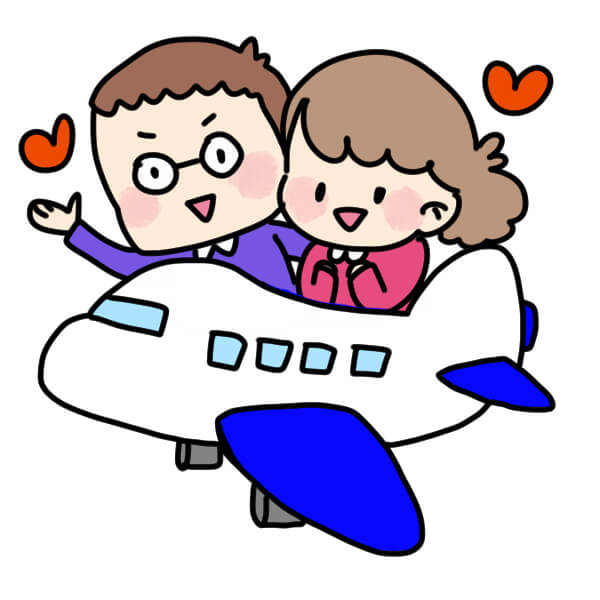 新婚旅行のイメージ