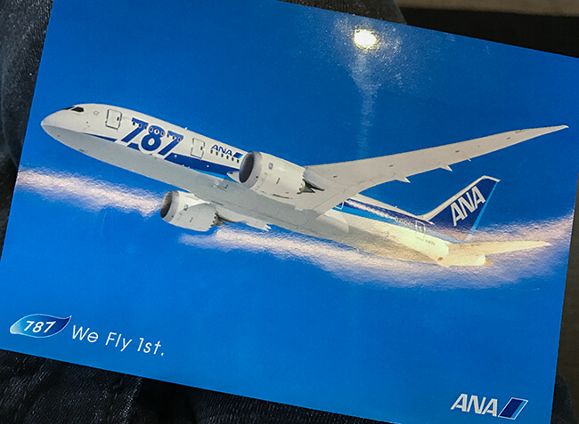 ana_b-787のポストカード