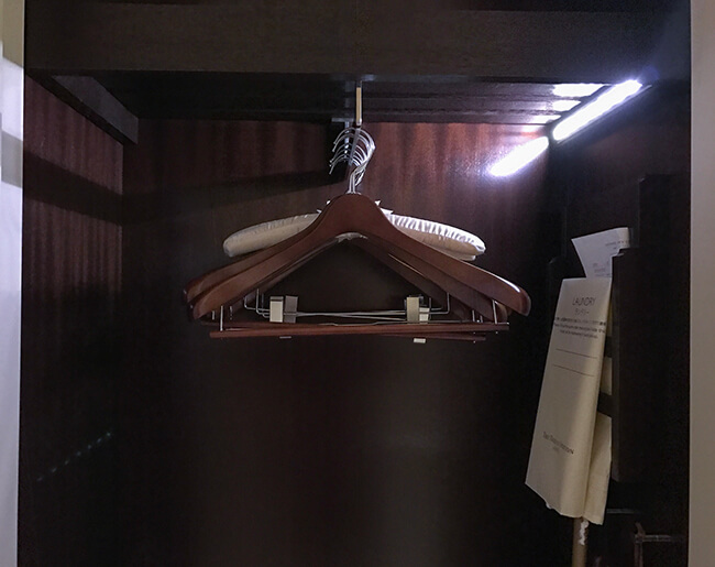 クローゼット上段