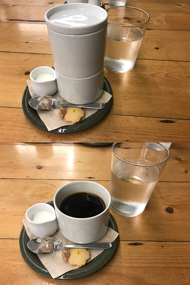 ローズベーカリーのドリップコーヒー