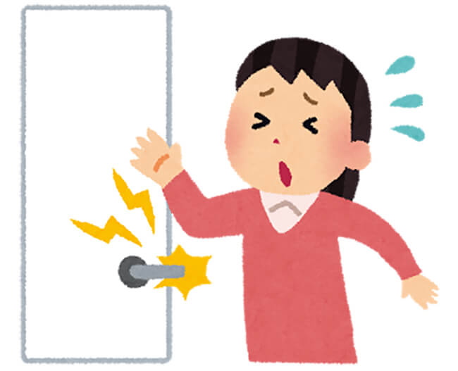 caさんから静電気攻撃