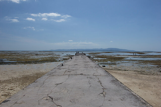 竹富島の西桟橋