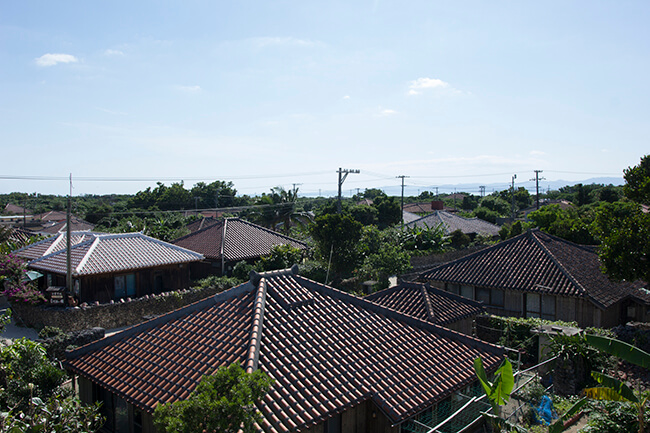 竹富島の街並み