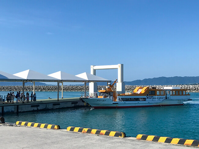 竹富島から石垣島へ