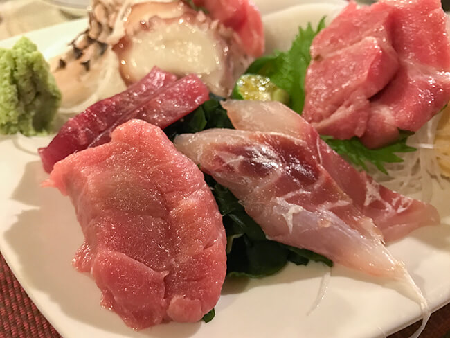 ひとし本店の刺し盛