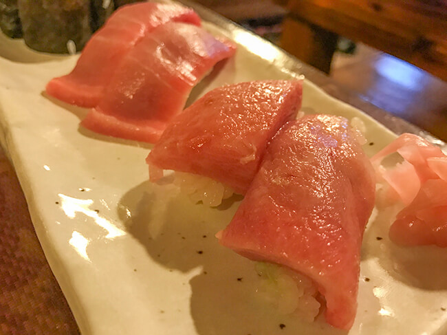 マグロの握り