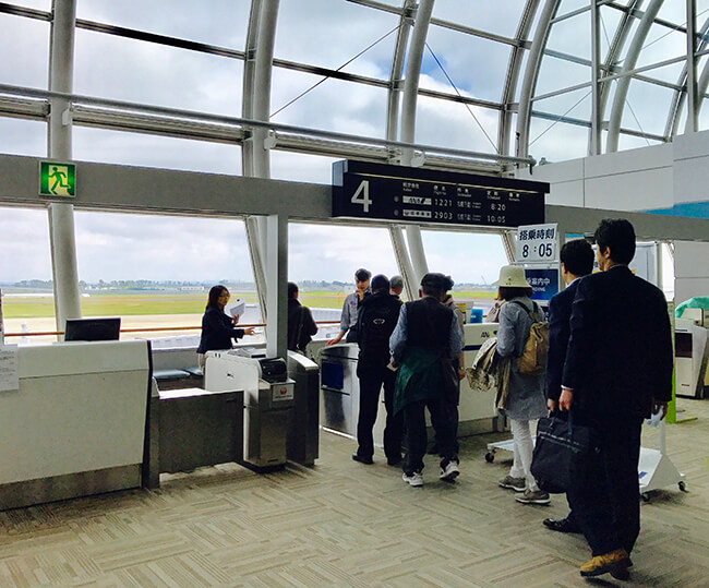 仙台空港・千歳行き