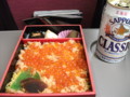 [駅弁] 08:55 駅弁・石狩鮭めし