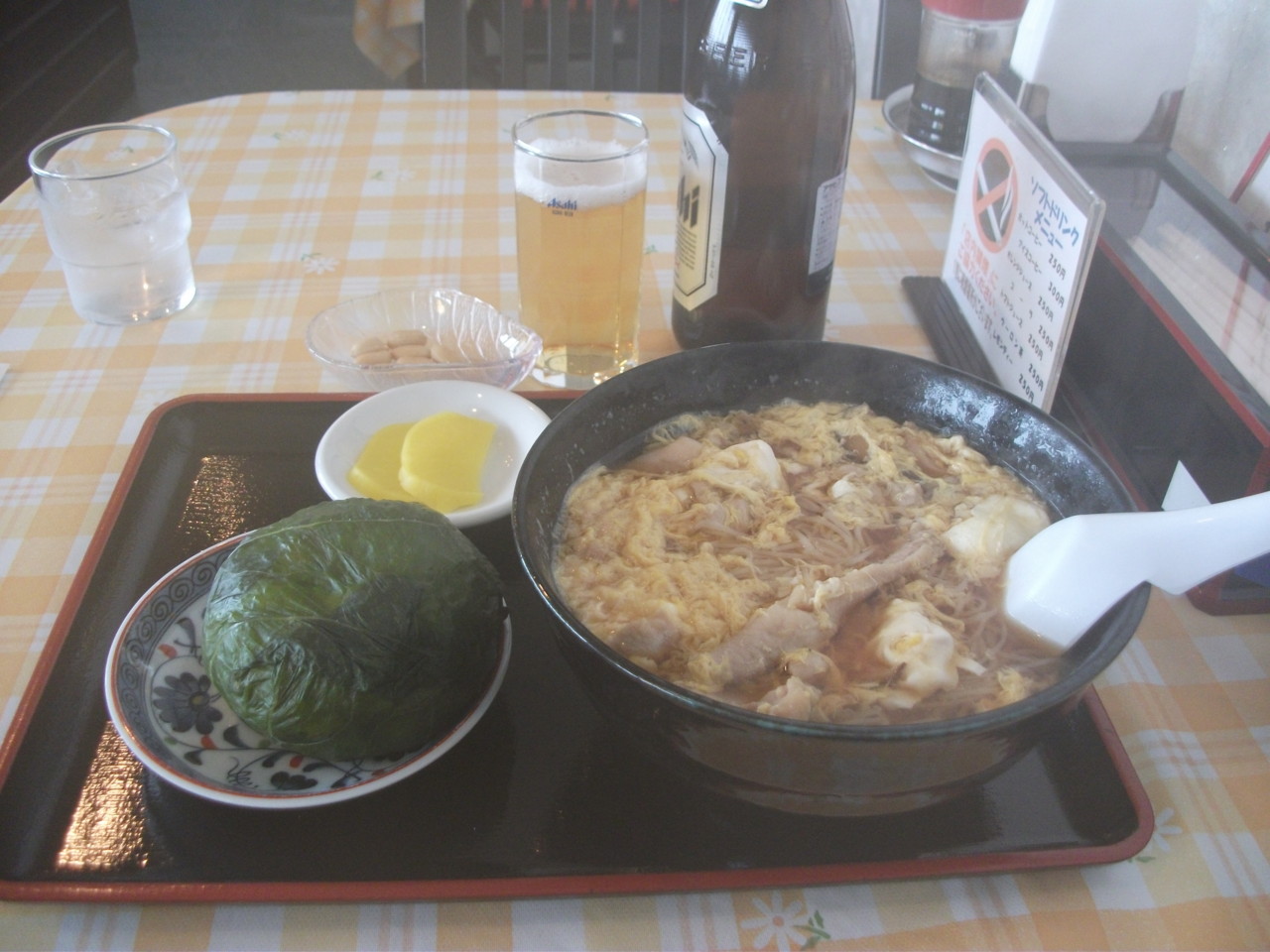  食路楽館 とりめん・めはりずしセット