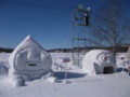 [網走] こびと雪像