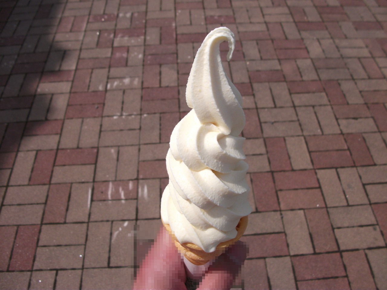  道の駅 なとわ・えさん ソフトクリーム