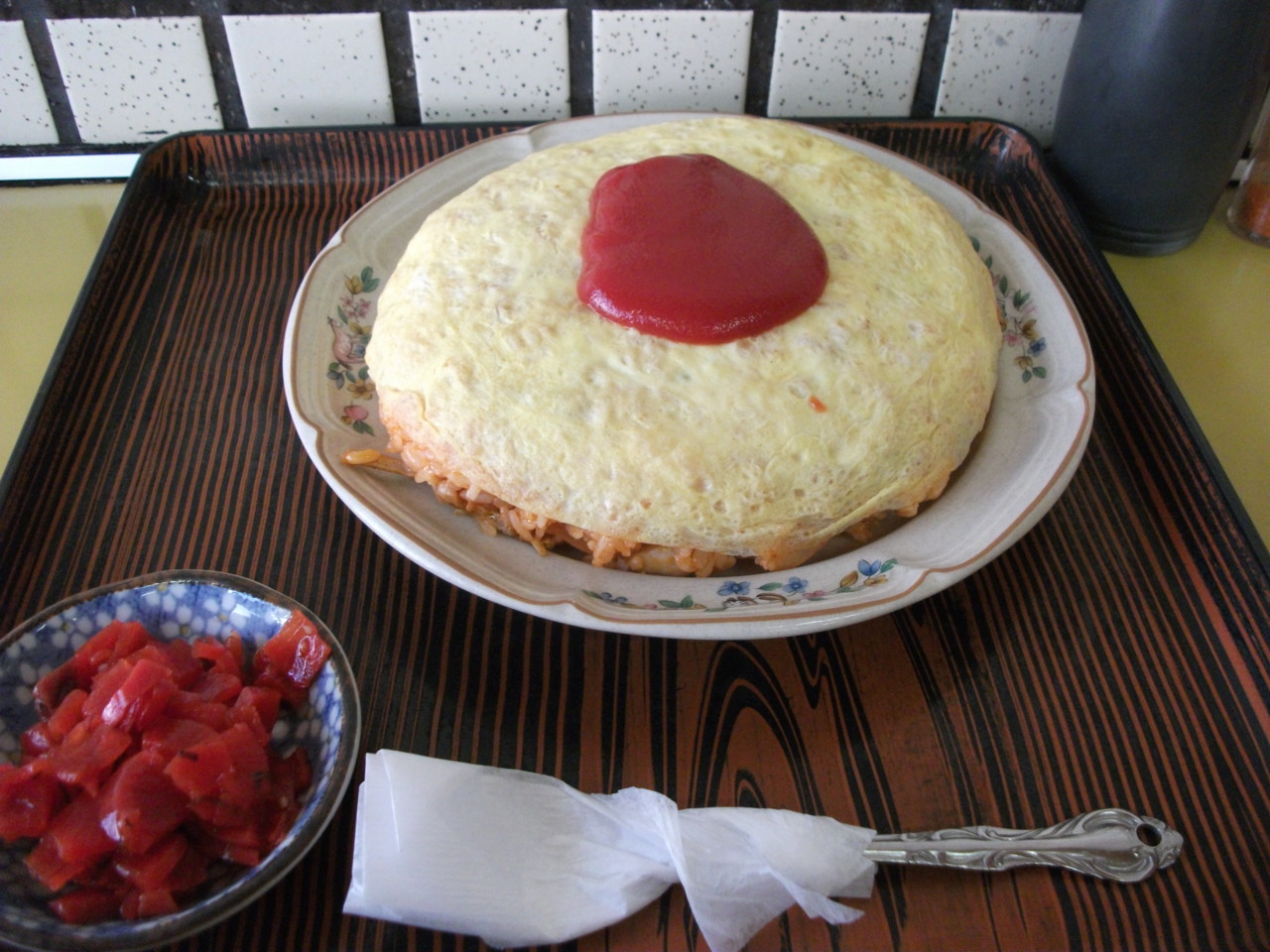  なかみち食堂 オムライス