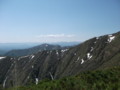 [西興部][ウェンシリ岳] 山頂直下ピークから大雪山系を望む その1