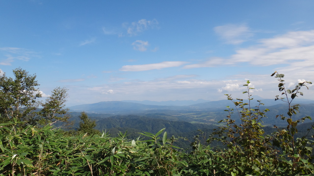  黒松内方面＠美利河丸山山頂