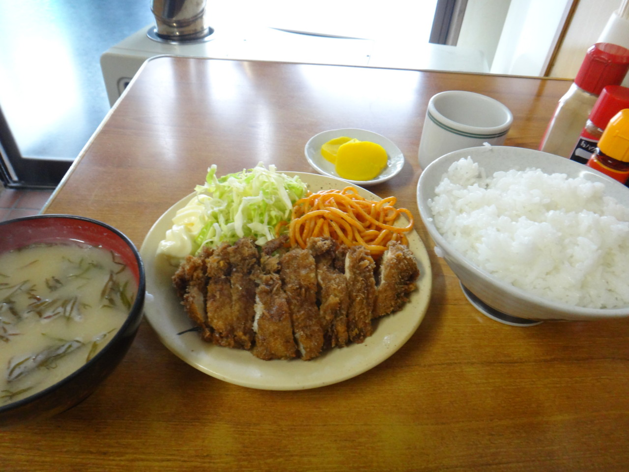  マルコメ食堂 ホタテフライ定食