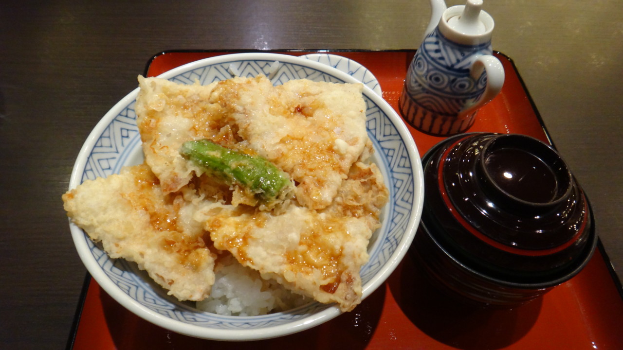  はげ天 豚天丼