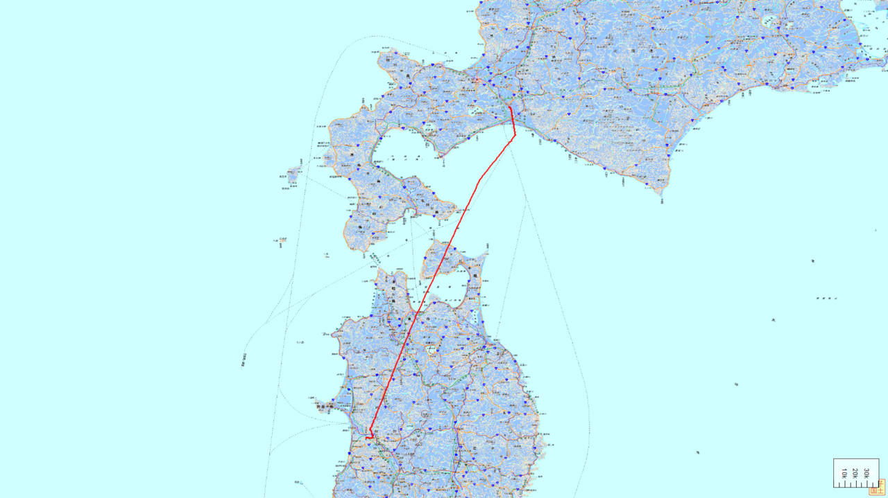 個別 秋田 新千歳航行ルート の写真 画像 鉄道旅行 Uruya S Fotolife