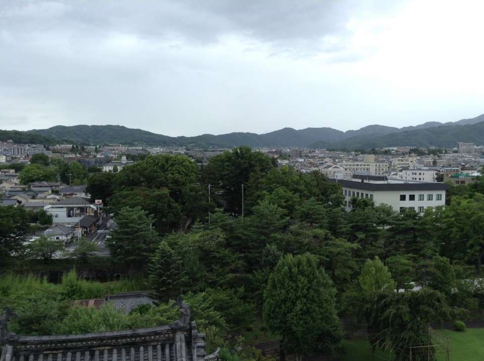  天守からの眺め・4