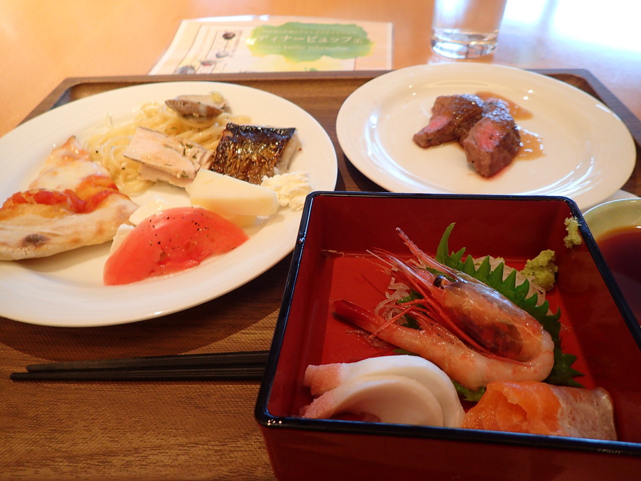 夕食ビュッフェ