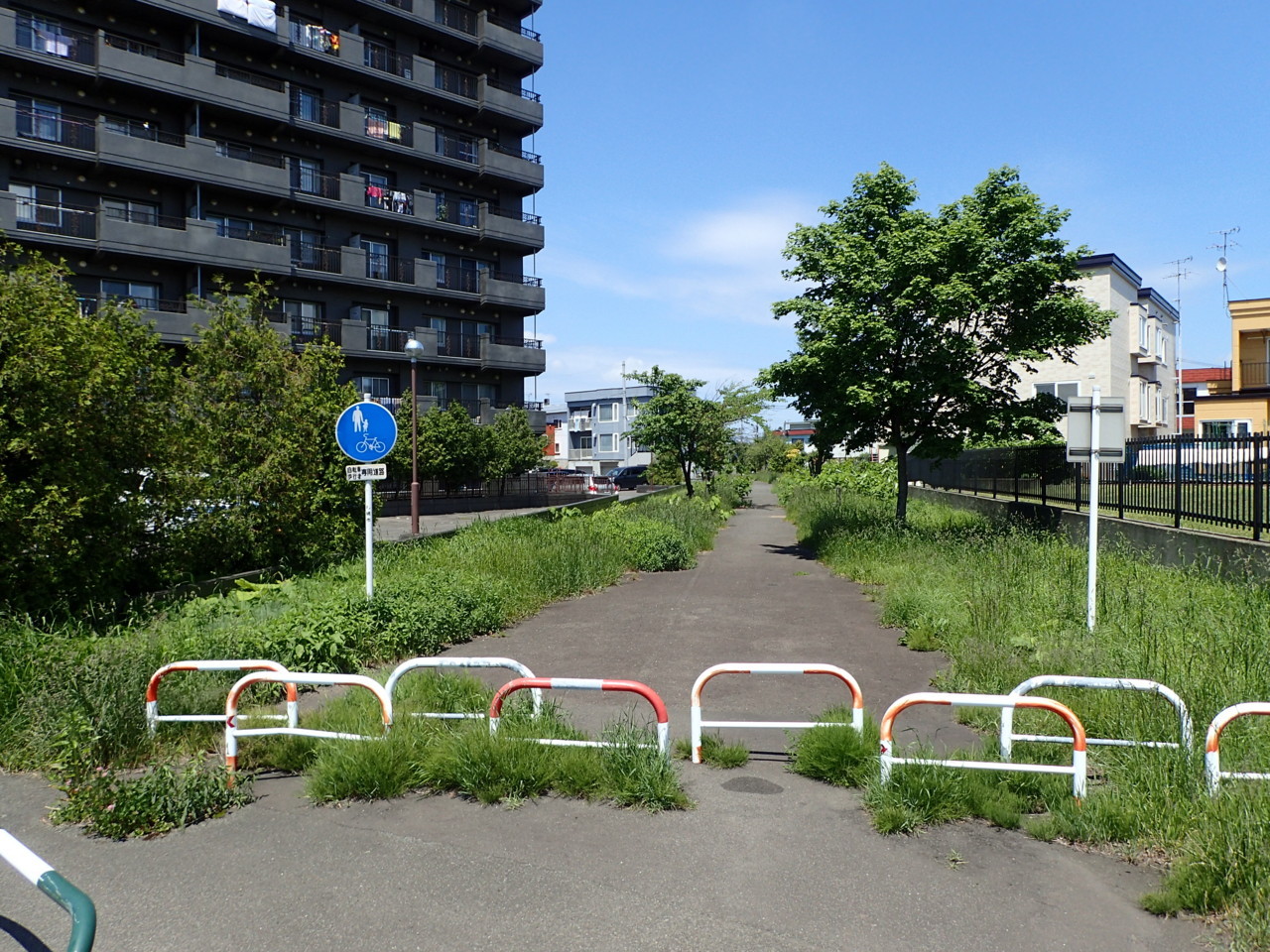 北白石サイクリングロード