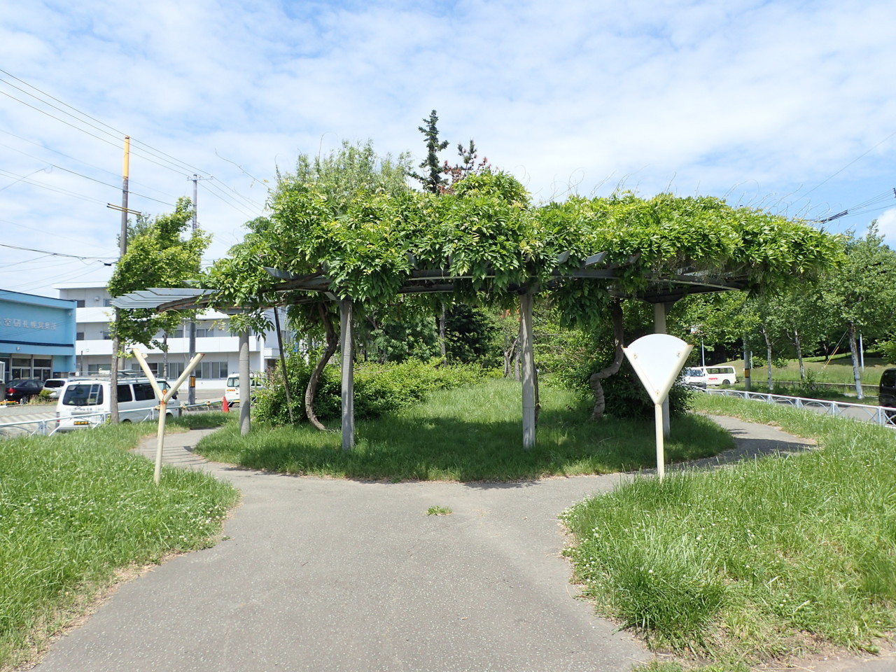 伏古大通自転車道路