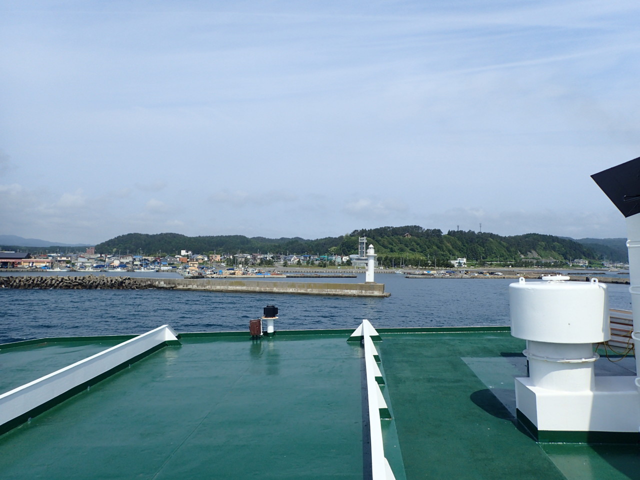 津軽半島を出て