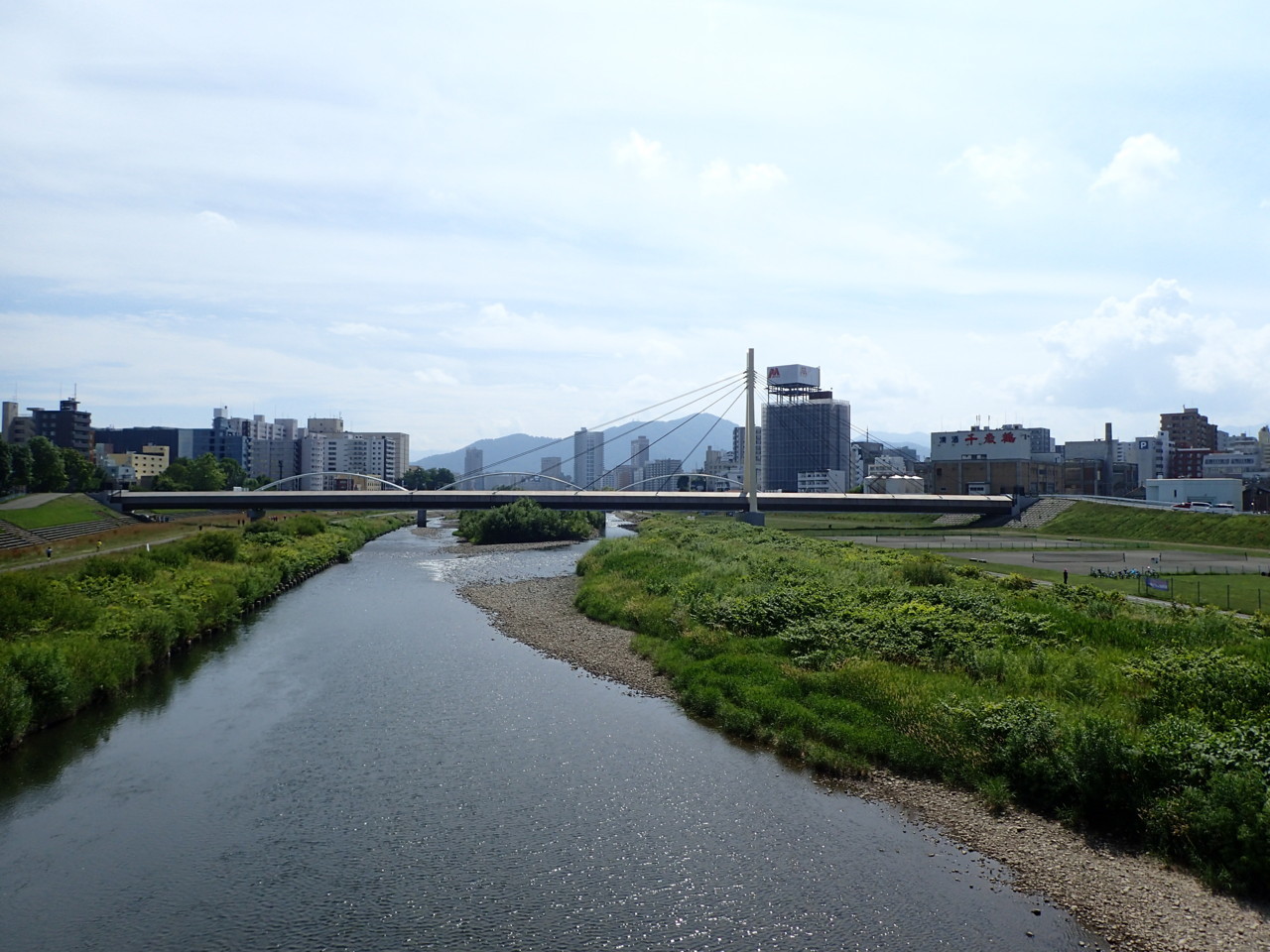 豊平川＠一条大橋