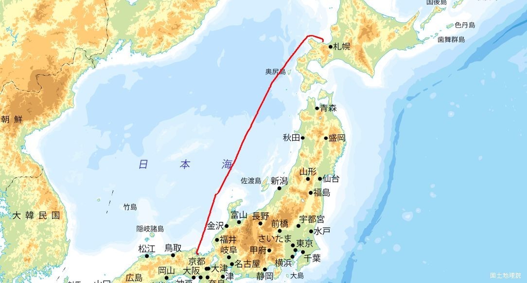 小樽-舞鶴航路