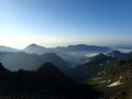 [長野][槍ヶ岳]下山開始