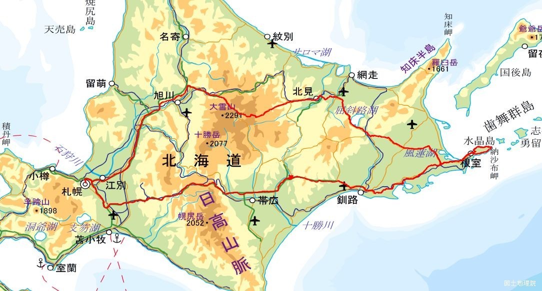 走行ルート