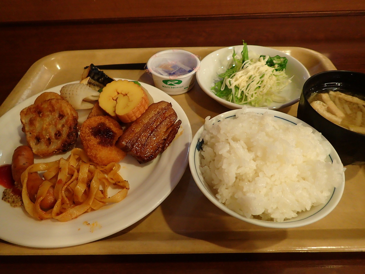 朝食ビュッフェ
