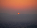 京都新聞写真コンテスト　紅の落日