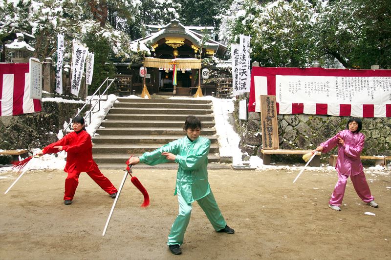 奉納演武会＠八大神社